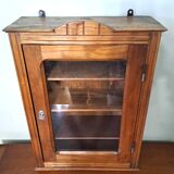Old wall display case