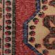 Vintage Turkish handmade rug 137x222 cm