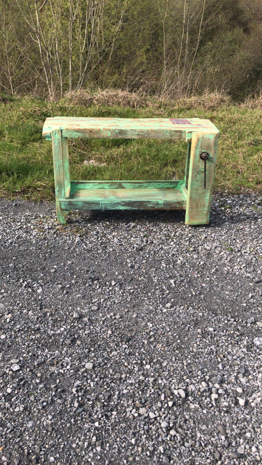 Workbench in solid wood