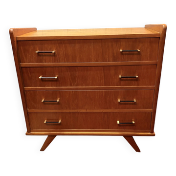 Vintage commode with tapered legs from the 60s/70s.
