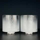 Idra table lamps in Murano glass by Rosanna Toso for Leucos, Italy, 1980s, set of 2