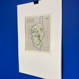 Carte ancienne de la Corse
