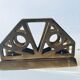 Porte lettres ancien en laiton