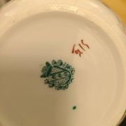 Sarreguemines porcelain - sugar bowl model minton