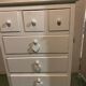 White chest of drawers