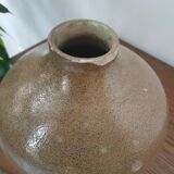 Vase rond en grès