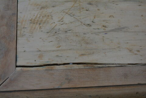 Antique desk in natural wood