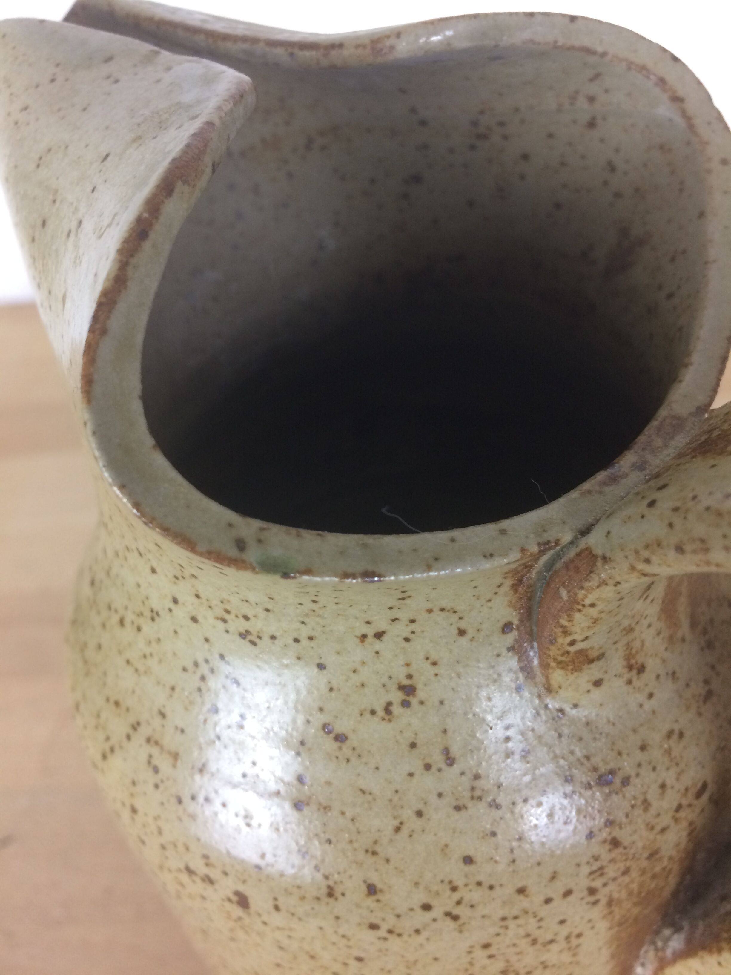 Vintage pyrity sandstone pitcher