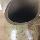 Pichet en grès pyrité vintage
