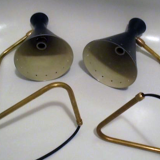 Pair of table lamp in the styleof Italian creations of the 50s ' s