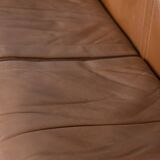 Vintage leather sofa from the 1970s, model ‘korium’ designed by tito agnoli