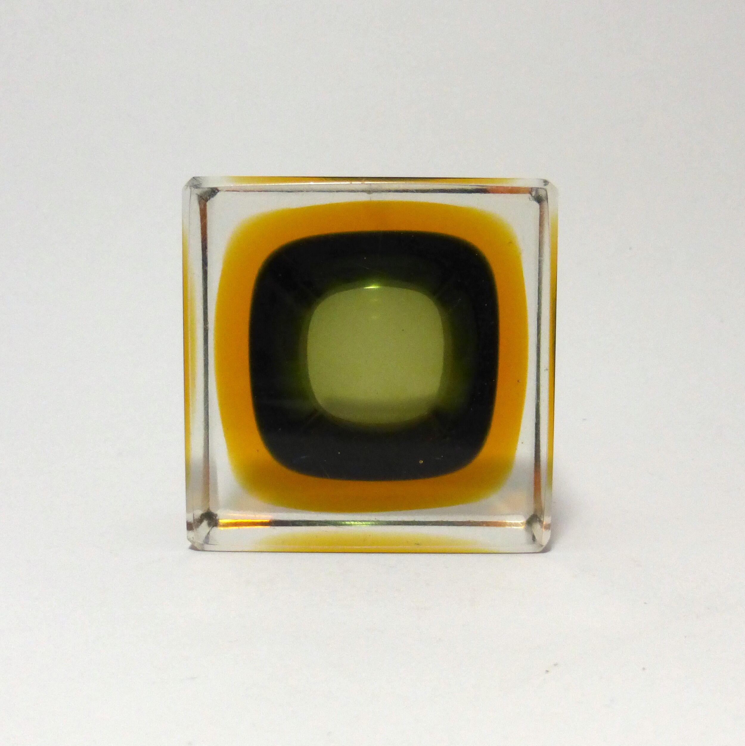 Ashtray Murano Sommerso 1970