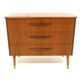Scandinavian teak commode, Bröderna Gustavssons, Markaryd, Sweden, 1960.