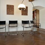 Set of 4 Fasem armchairs