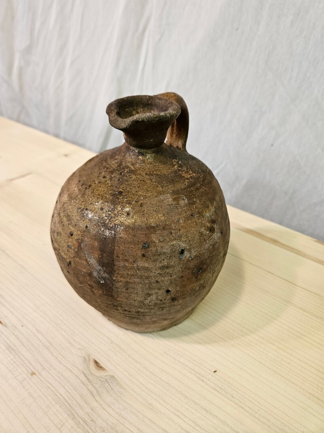 Petit jarre en grès début / mi 19ème Saint-Amand-en-Puisaye