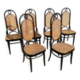 Set of 6 Salvatore Leone chairs