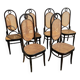 Set of 6 Salvatore Leone chairs