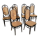 Set of 6 Salvatore Leone chairs
