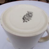 Pitcher in art deco earthenware Sarreguemines