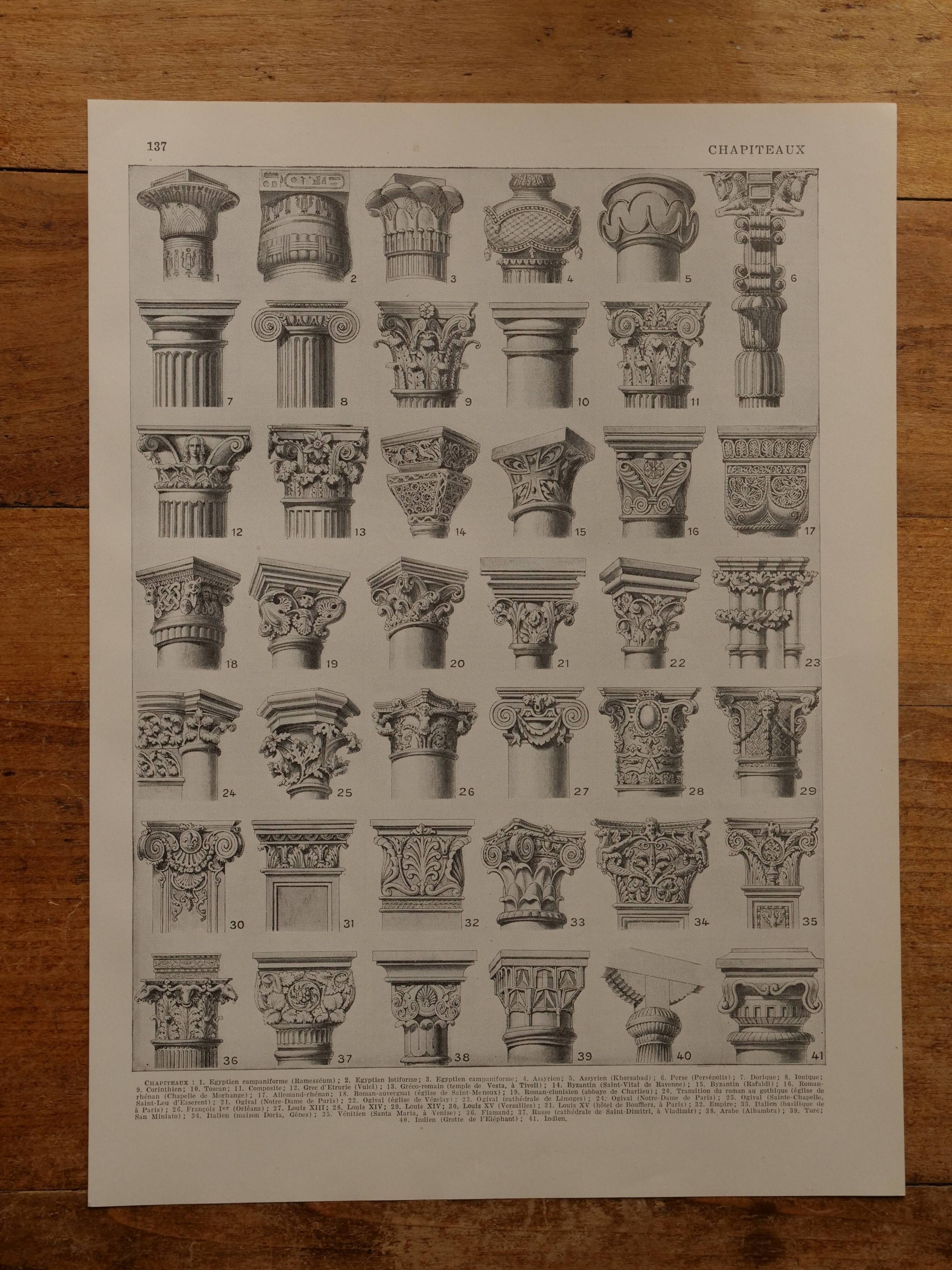 Set of 12 original lithographs
