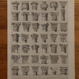 Lot de 12 lithographies originales