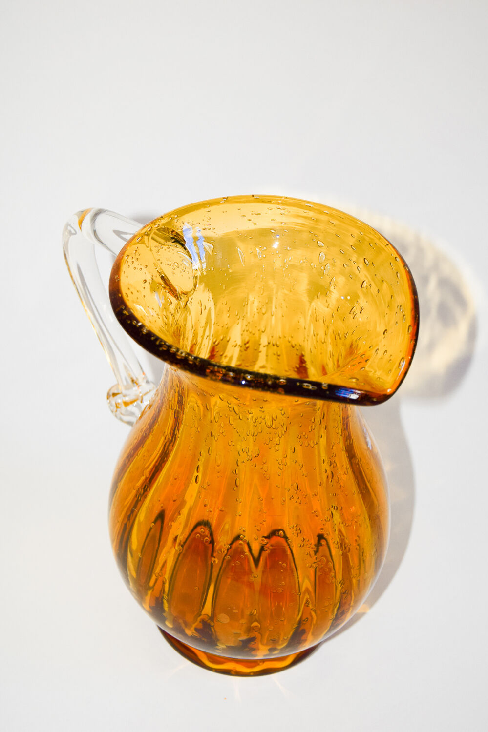 Blown glass decanter