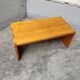 Table basse pin vintage