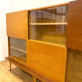 Retro cabinet / bookcase, Brussels style, 1960s