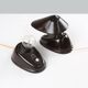 Brown Bakelite Lamps by Bauhaus for ESC Zukov 1930s