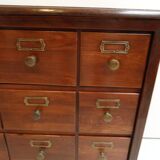 Vintage Dutch filing cabinet with drawers