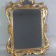Antique mirror with carved wooden frame and original gilding, 53x37 cm, SD207.