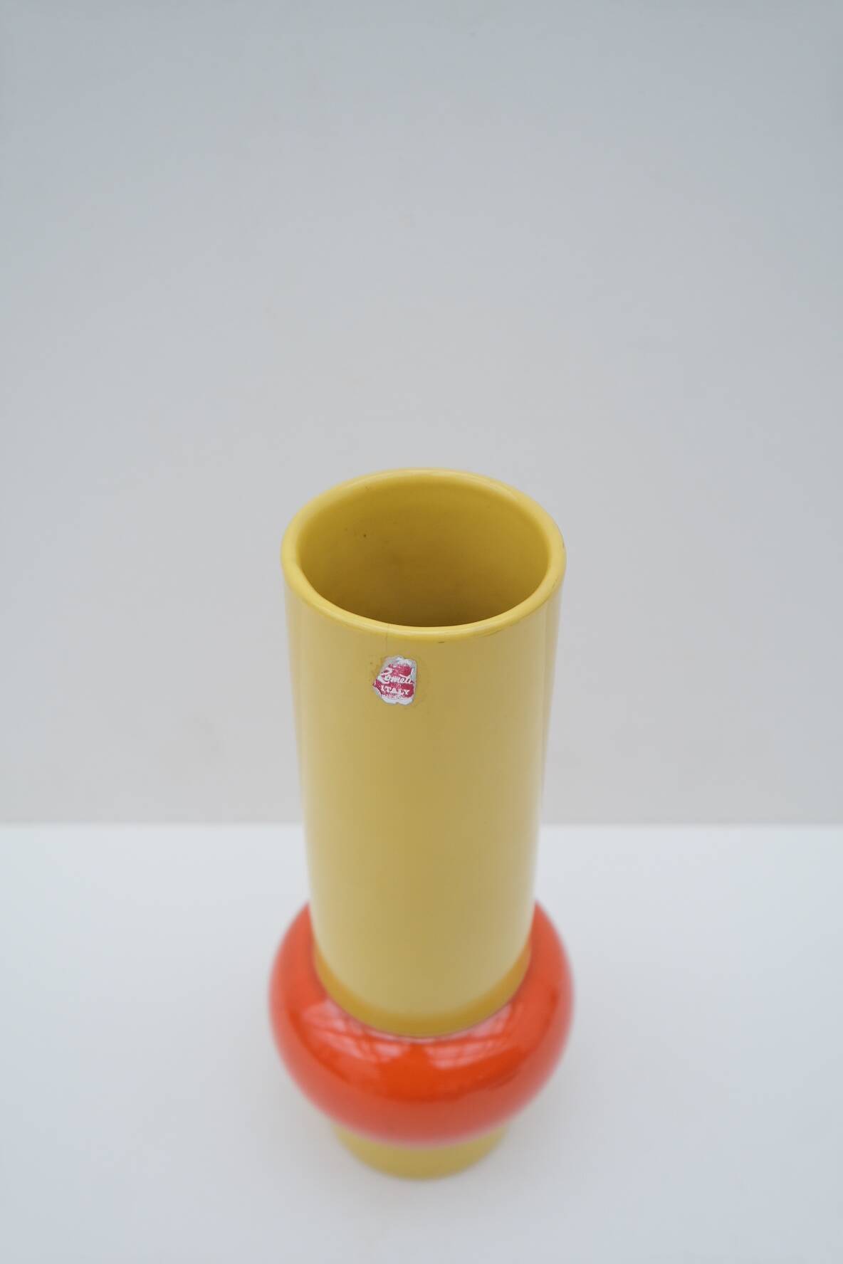 ROMETTI ceramic vase, Italy 1970