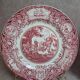 Set of 4 Wedgwood Georgia Historical Plates Mulberry England vintage