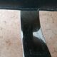 Fauteuil de bureau industriel vintage en skai