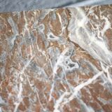 Art deco bedside table, art deco wooden bedside table with marble slab