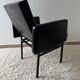 Black armchair, 50s design