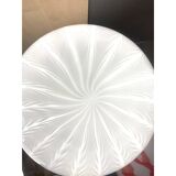 Contemporary Milky-White “Spider” Sphere Table Lamp in Murano Glass