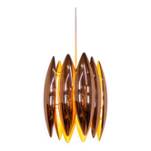 Copper suspension "Kastor" by Jo Hammerborg for Fog & Mørup