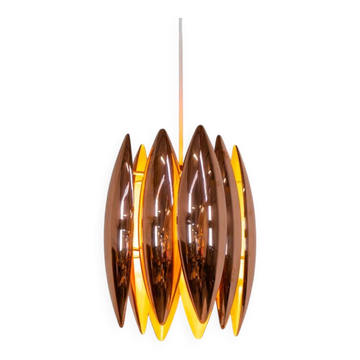 Copper suspension "Kastor" by Jo Hammerborg for Fog & Mørup
