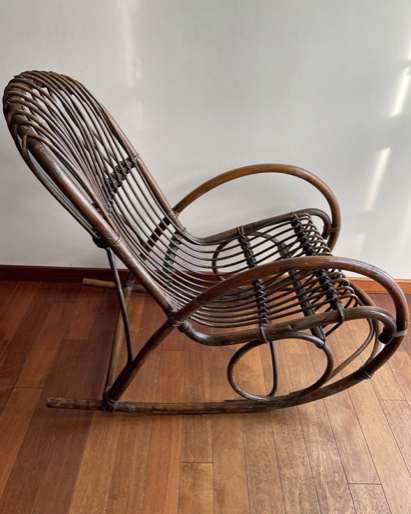 Rocking-chair rattan