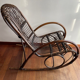 Rocking-chair rotin