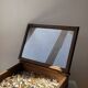 Vitrine / Collection de papillons anciens - 62 papillons