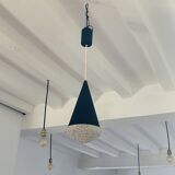 Vintage conical pendant lamp
