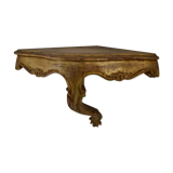 Baroque style corner console