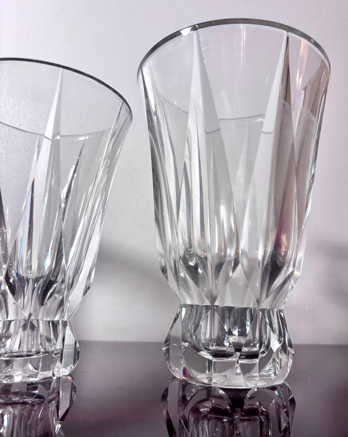 Collection of 5 Saint Louis Vases