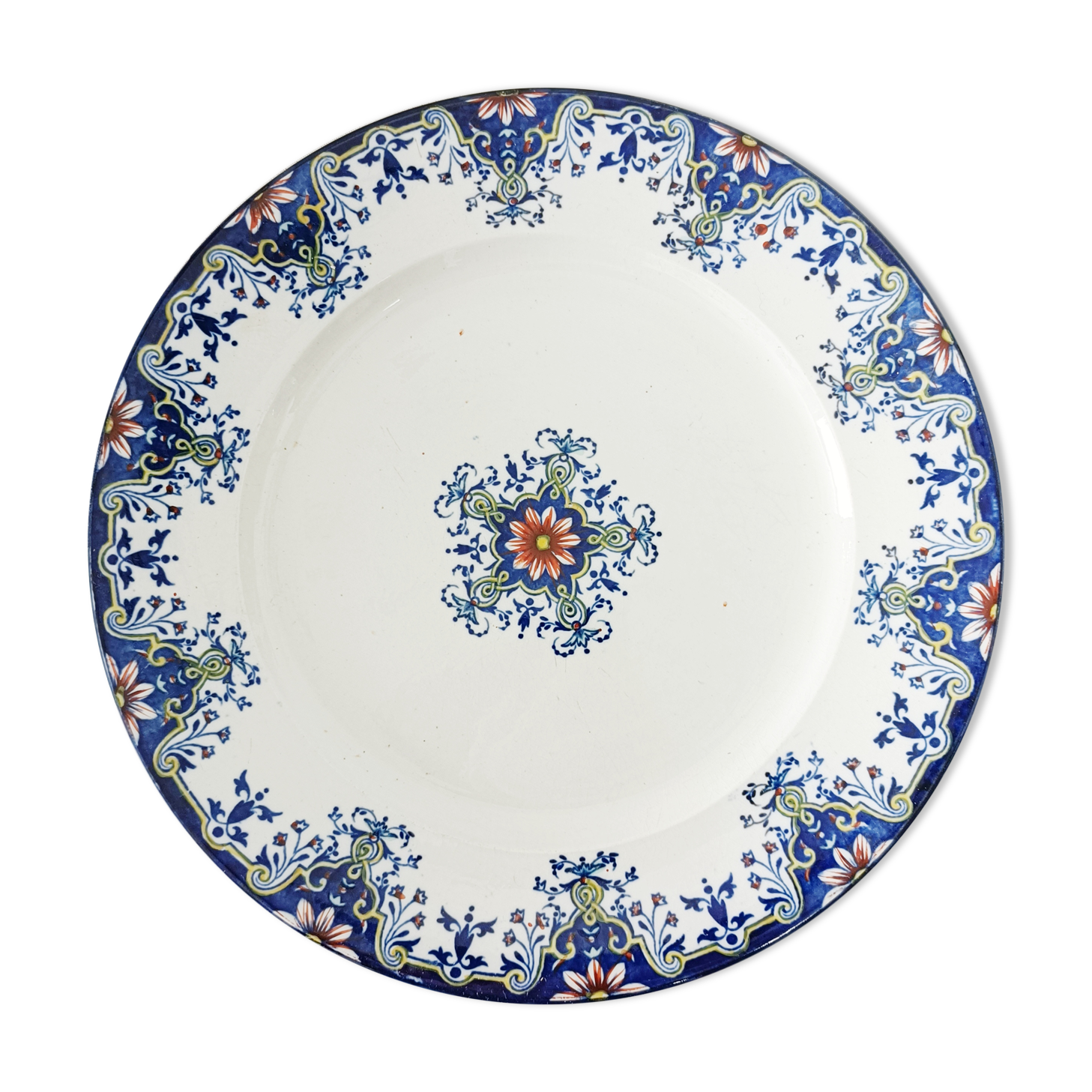 Plate Jules Vieillard Bordeaux JVB, Rouen