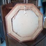 Small octagonal vintage mirror 27x27cm