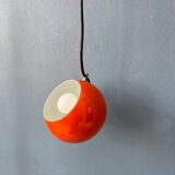 Small red adjustable Artimeta eyeball pendant lamp