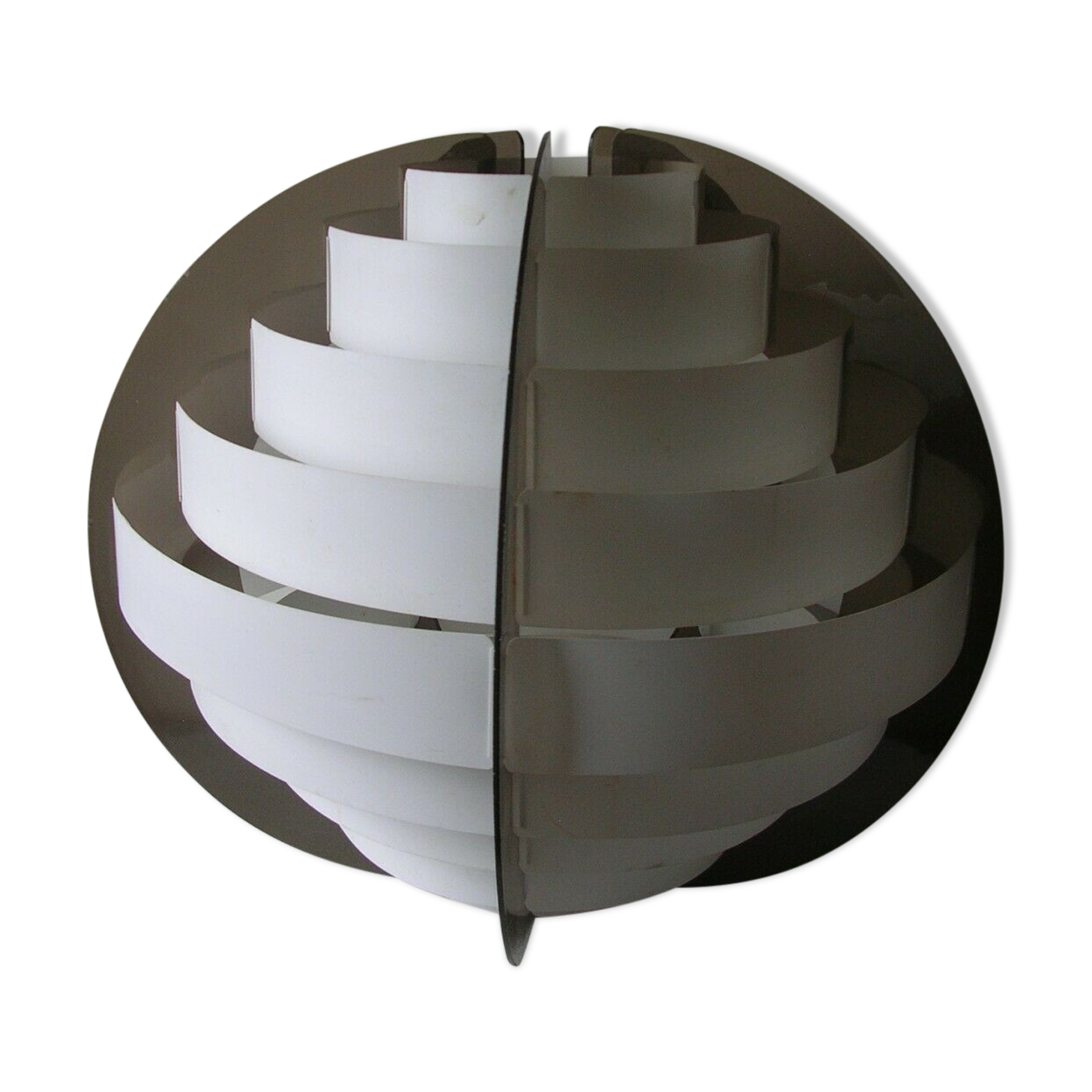 Spherical suspension Plexiglas 9 slat Quality System design 1960/70