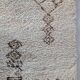 Tapis marocain vintage en laine